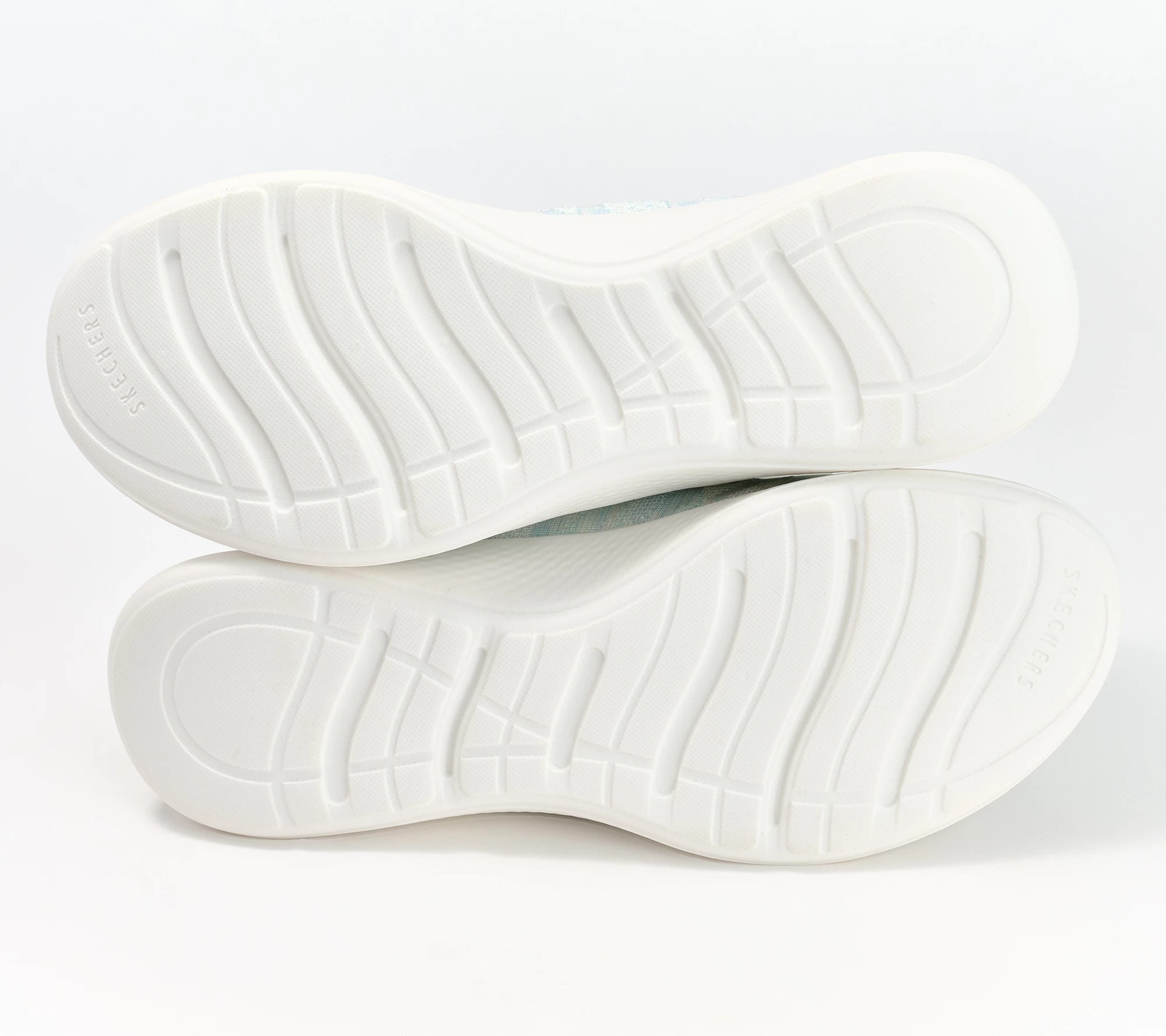 "As Is" Skechers Vapor Foam Lite Washble Knit Bungee Sneakers