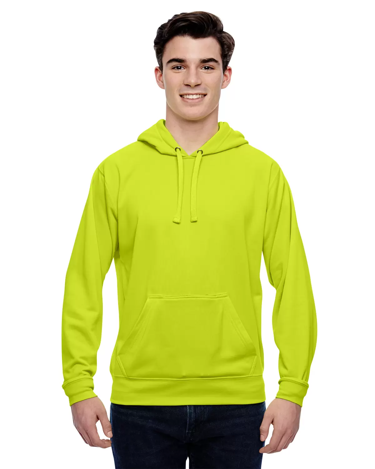 8615 J. America Tailgate Hooded Fleece Pullover with Bottle Opener SKU: 8615