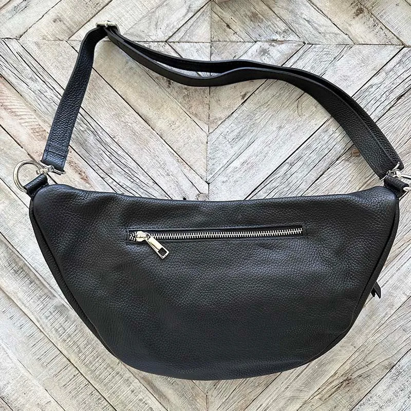 Adela Leather Crossbody Bag