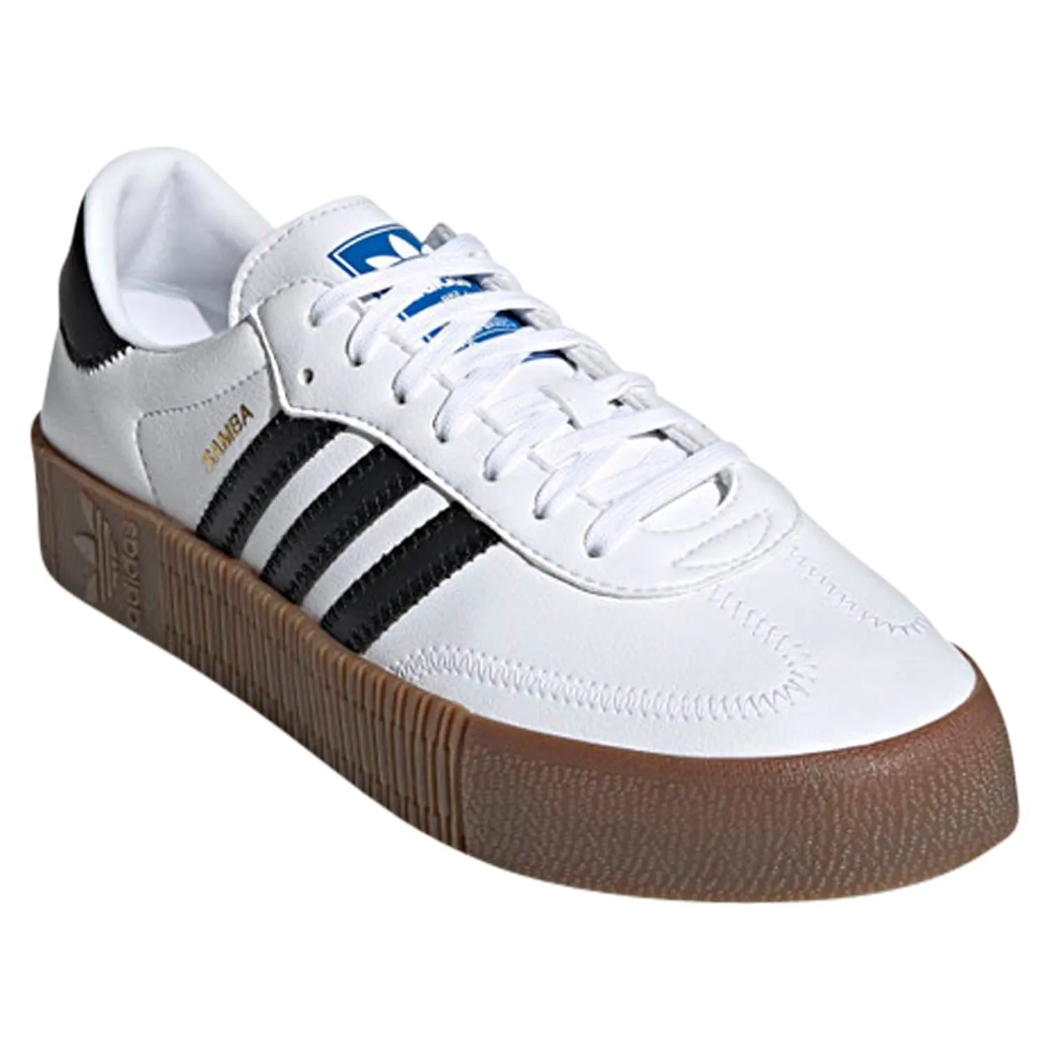 adidas Originals Women's Sambarose Shoes - White / Black / Gum