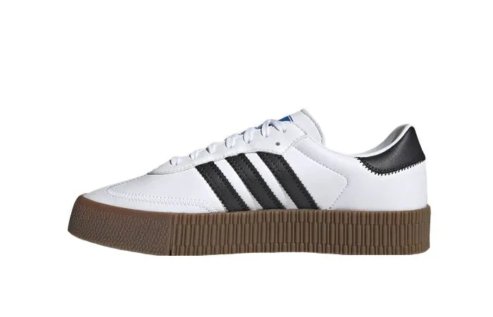 adidas Originals Women's Sambarose Shoes - White / Black / Gum