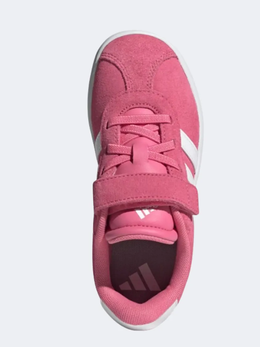 Adidas Vl Court 3 Ps Girls Sportswear Shoes Pink/White/Grey