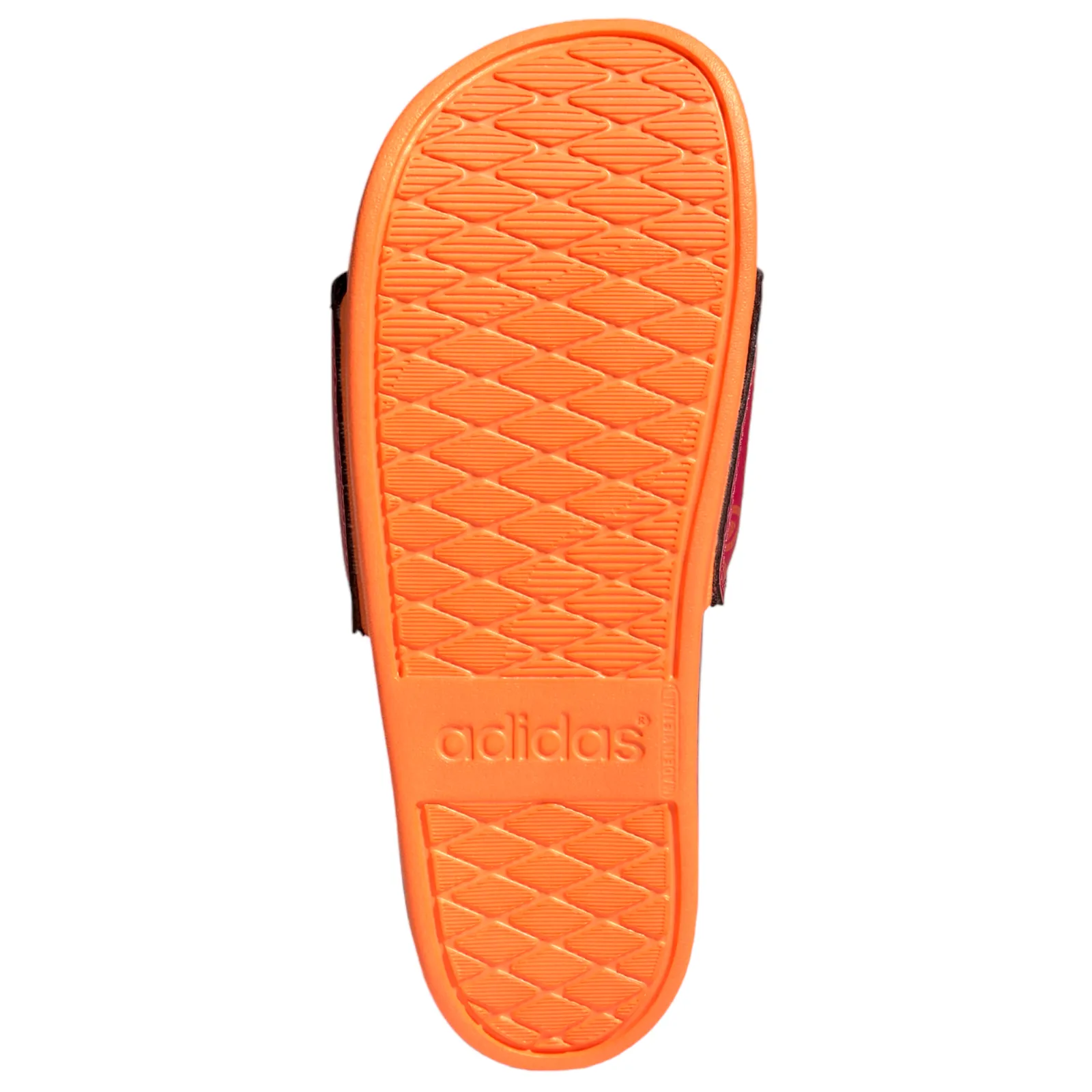 adidas Womens Adilette Comfort Sandals - Orange