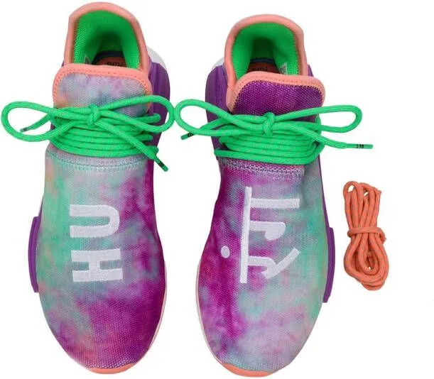 Adidas x Pharrell NMD Hu Trail ''Powder Dye'' sneakers Purple