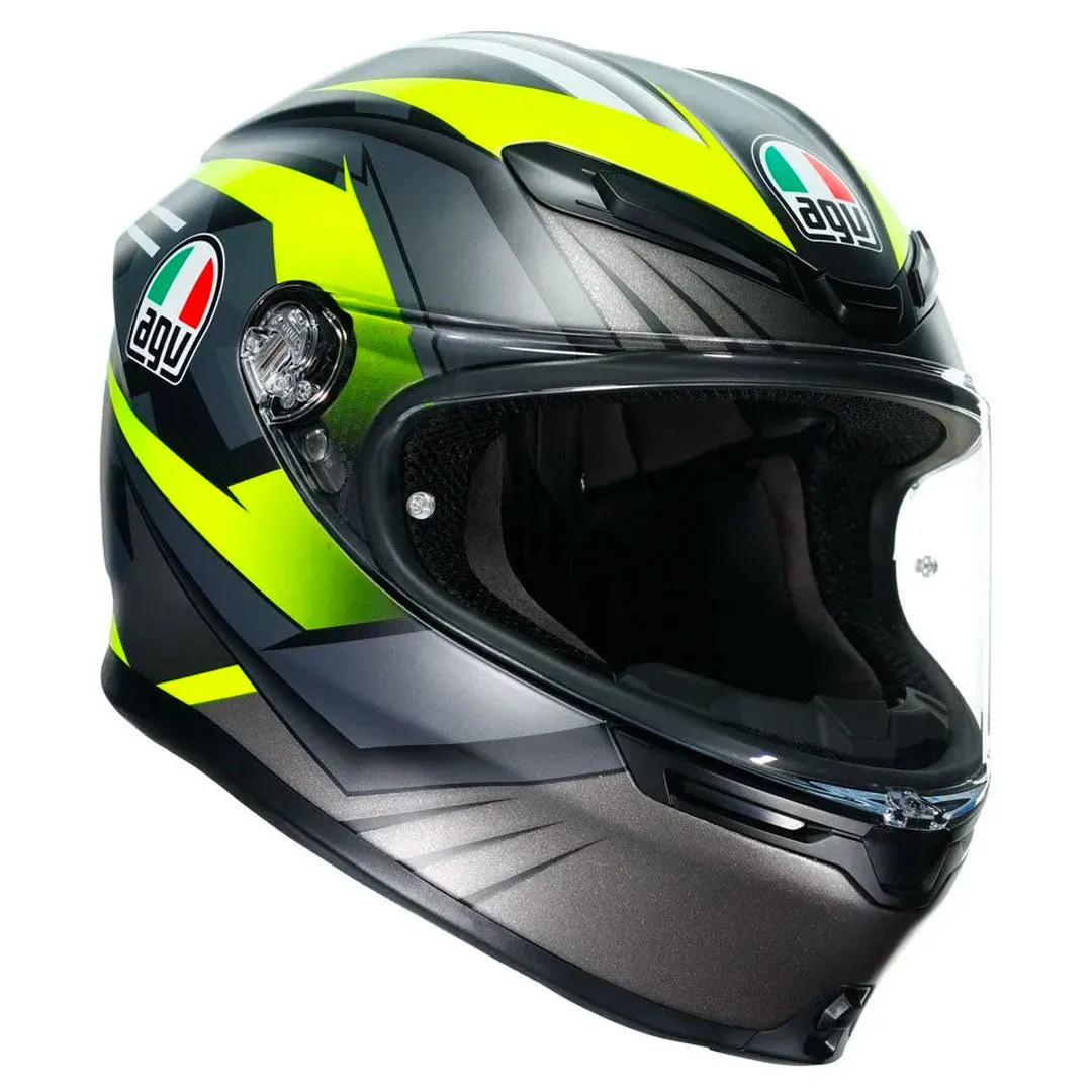 AGV - K-6 Excite Camo Black/Yellow Helmet