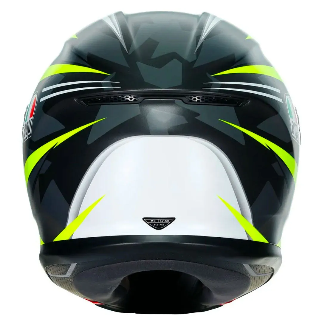 AGV - K-6 Excite Camo Black/Yellow Helmet