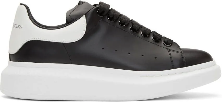 Alexander McQueen Black & White Oversized Sneakers