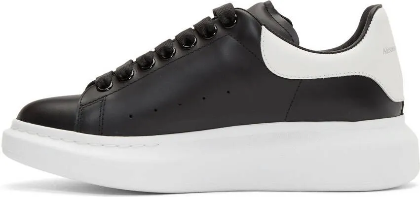 Alexander McQueen Black & White Oversized Sneakers