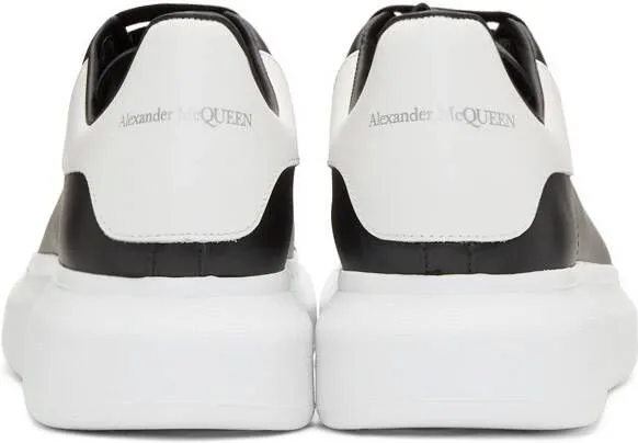 Alexander McQueen Black & White Oversized Sneakers