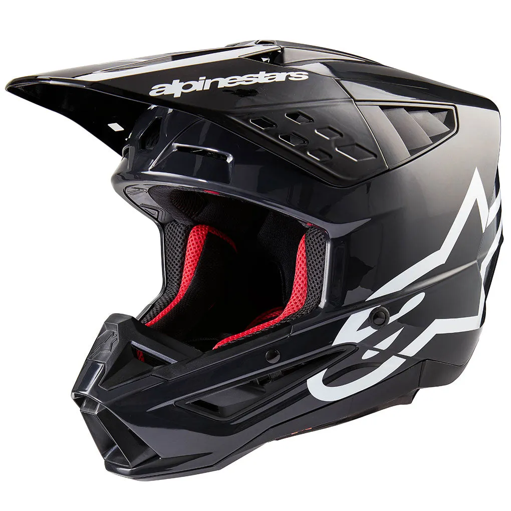 Alpinestars - 2024 SM5 Corp Dark Grey Gloss Helmet