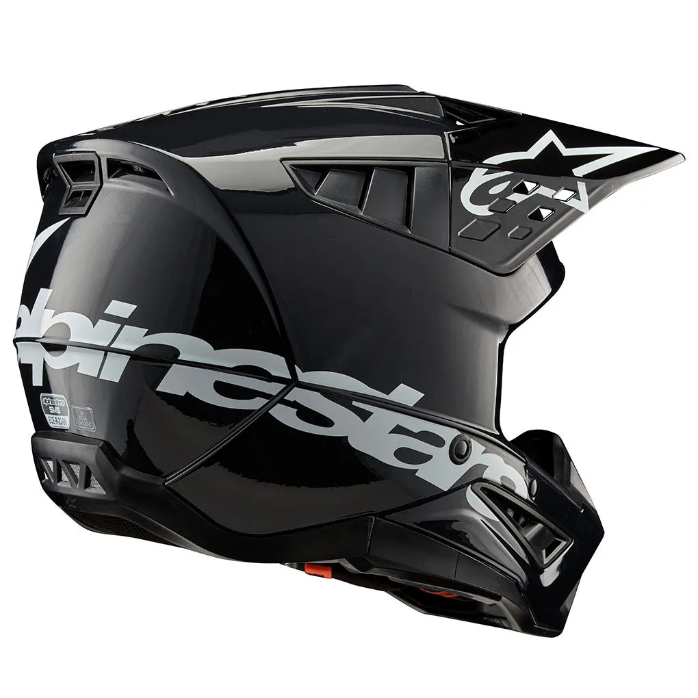 Alpinestars - 2024 SM5 Corp Dark Grey Gloss Helmet