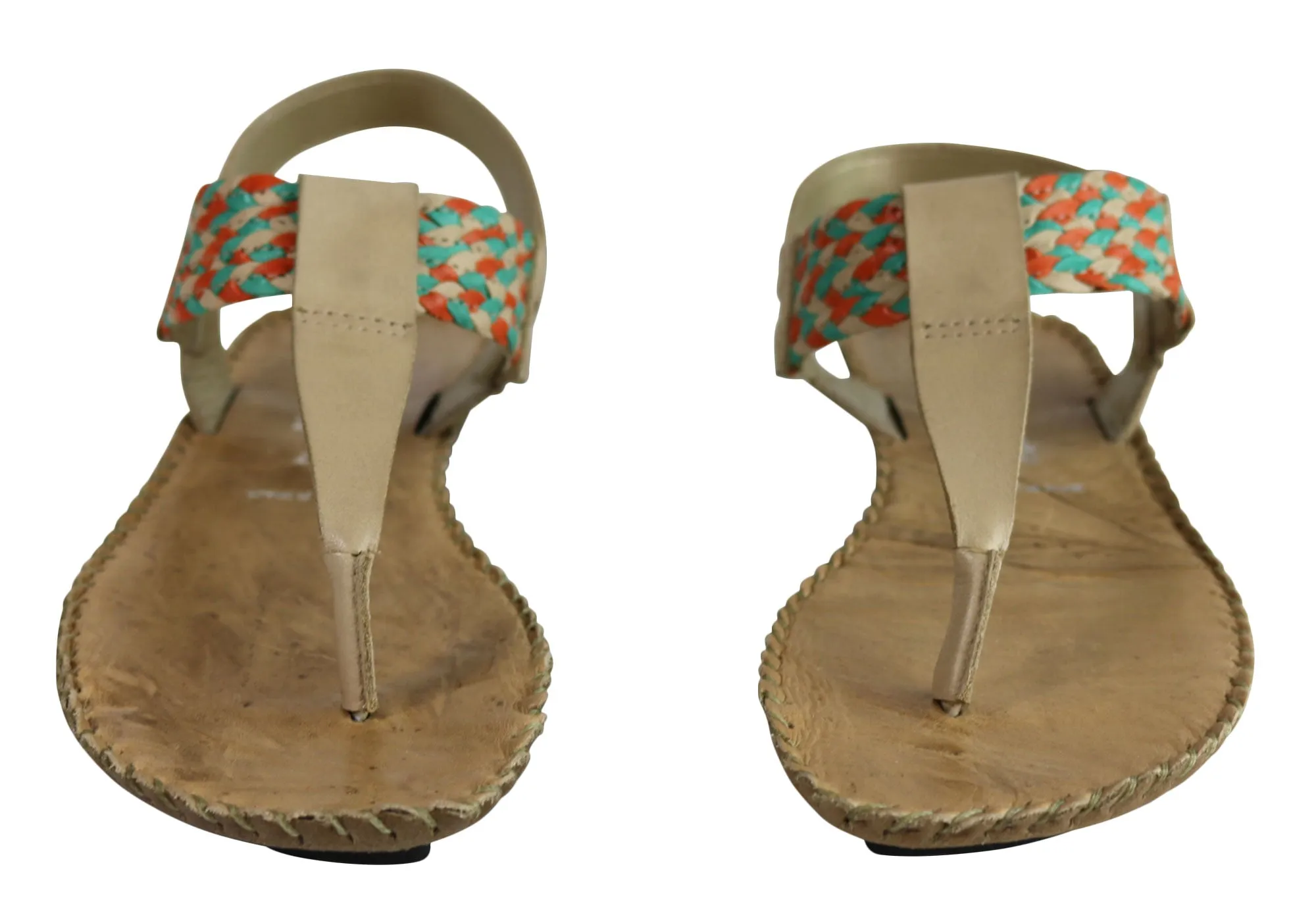 Andacco Irene Womens Comfortable Leather Sandals Made In Brazil