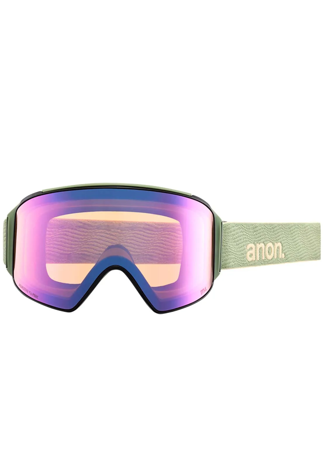 Anon Men's M4 Cylindrical Goggles + Bonus Lens + MFI Face Mask