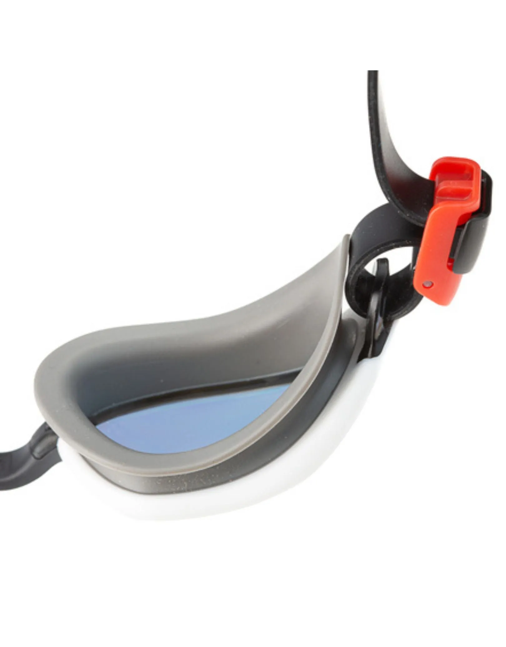 Aquarapid Pro Rush Mirrored Swimming Goggles - Black/White