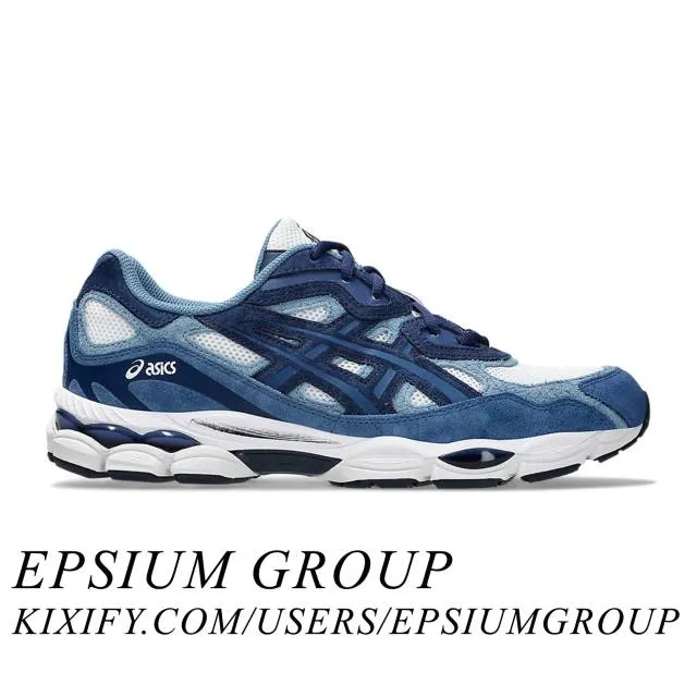 ASICS Gel NYC (Indigo/ Blue/ Indigo/ White/ Navy) Men US...