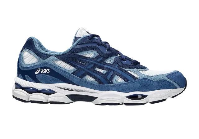 ASICS Gel NYC (Indigo/ Blue/ Indigo/ White/ Navy) Men US...