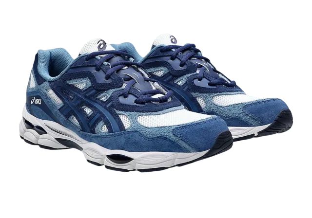 ASICS Gel NYC (Indigo/ Blue/ Indigo/ White/ Navy) Men US...