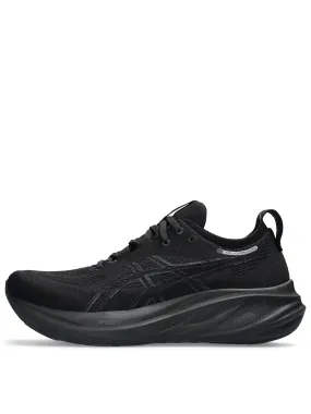 Asics Men's Gel-Nimbus 26 Running Trainers - Black/Black