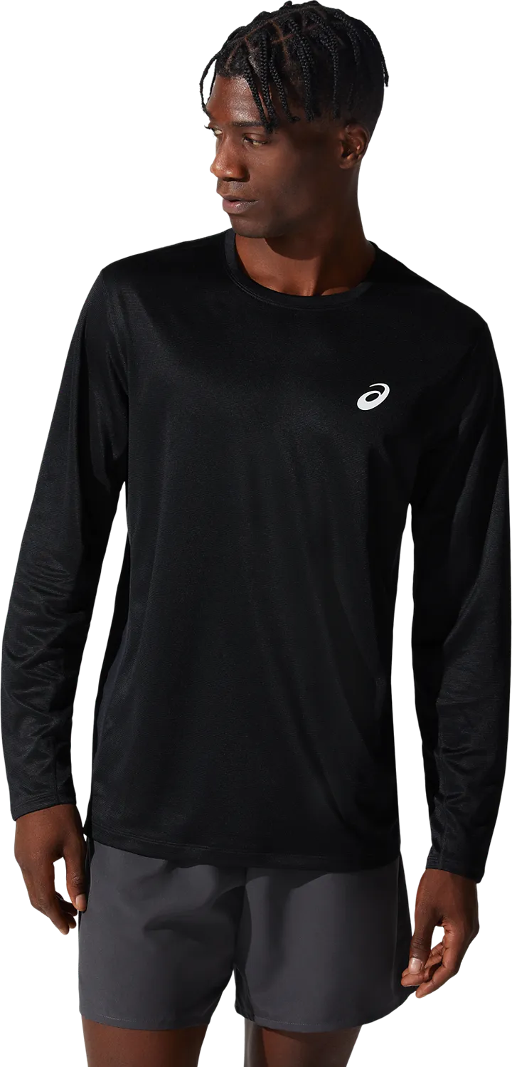 Asics Men's Core Long Sleeve Top Performance Black | Buy Asics Men's Core Long Sleeve Top Performance Black here | Out