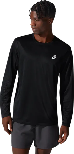 Asics Men's Core Long Sleeve Top Performance Black | Buy Asics Men's Core Long Sleeve Top Performance Black here | Out