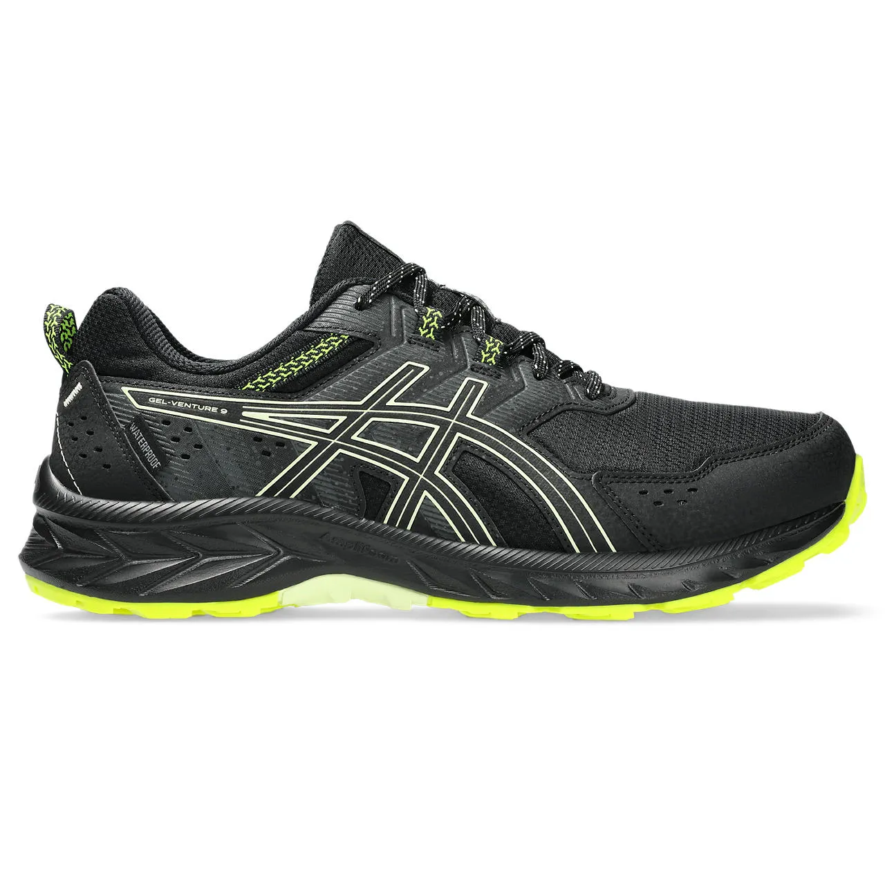 Asics Men's Gel-Venture 9 Waterproof Black/Cool Matcha | Buy Asics Men's Gel-Venture 9 Waterproof Black/Cool Matcha he