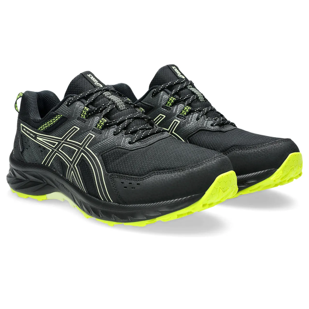 Asics Men's Gel-Venture 9 Waterproof Black/Cool Matcha | Buy Asics Men's Gel-Venture 9 Waterproof Black/Cool Matcha he