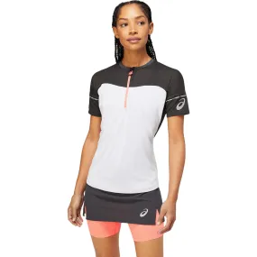 Asics Women's Fujitrail Top Graphite Grey/Brilliant White | Buy Asics Women's Fujitrail Top Graphite Grey/Brilliant Wh