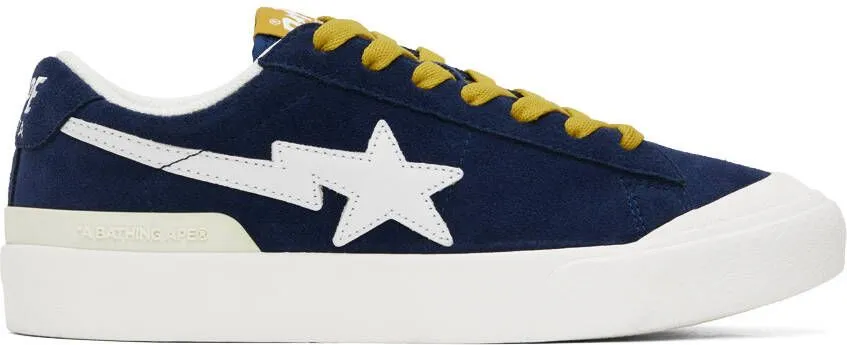 BAPE Navy Mad Sta #1 Sneakers