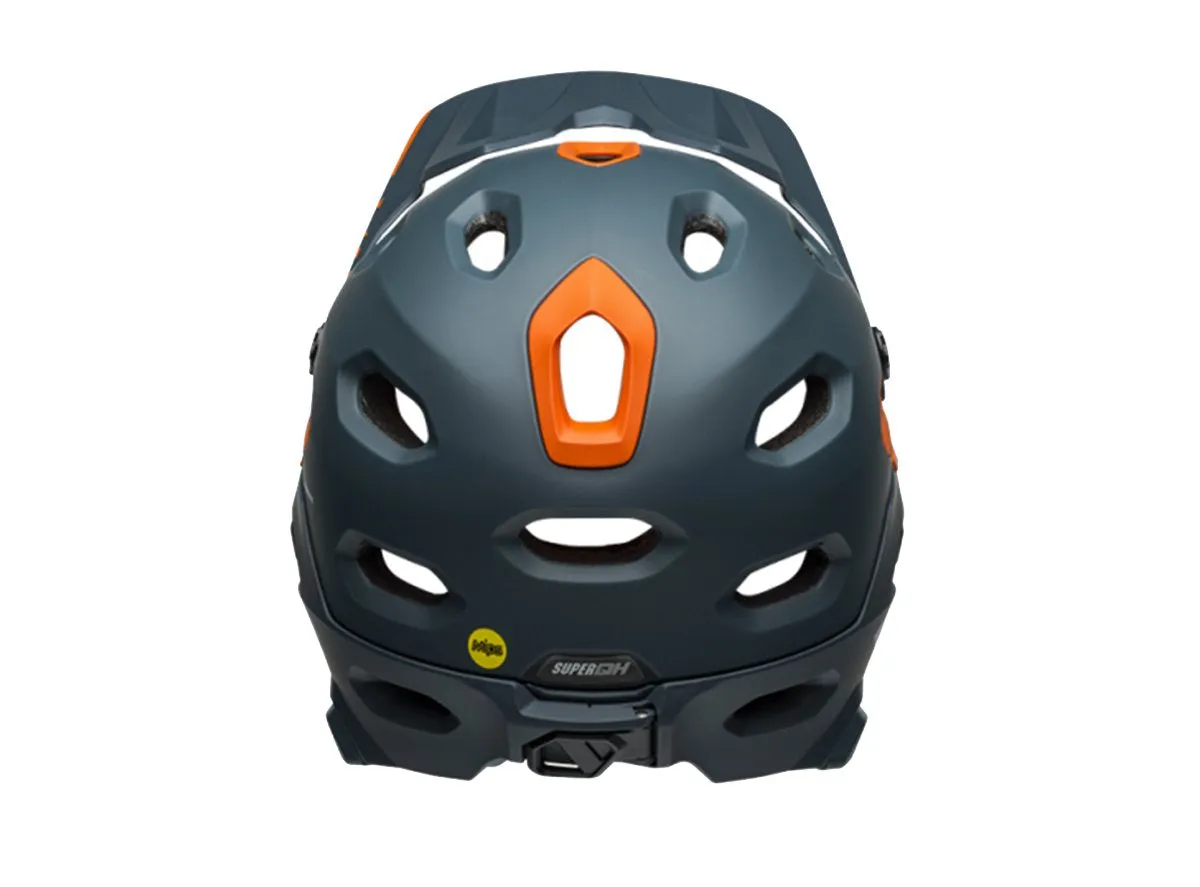 Bell Super DH MIPS Full Face Helmet - Matt Gloss Slate Orange - 2019