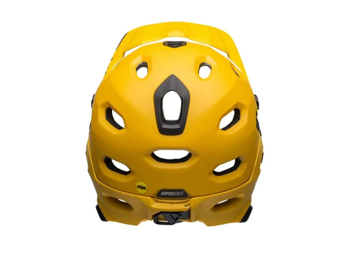 Bell Super DH MIPS Full Face Helmet - Matt Gloss Yellow Black - 2019