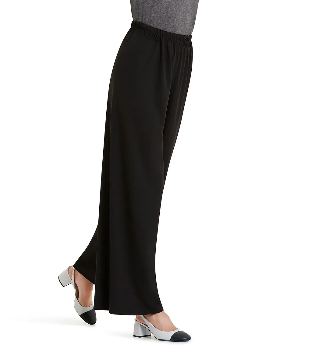 Black palazzo trousers