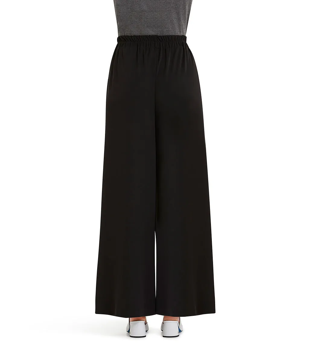 Black palazzo trousers