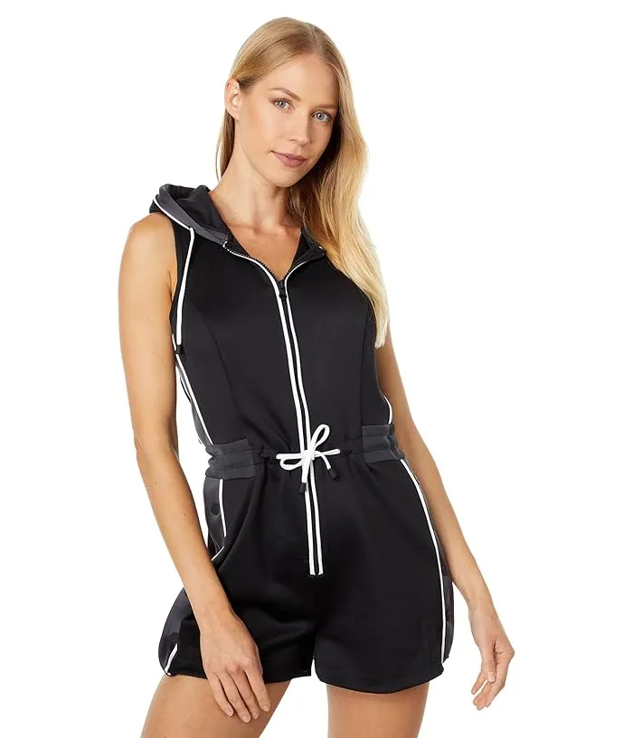 Blanc Noir Scuba Romper Women's