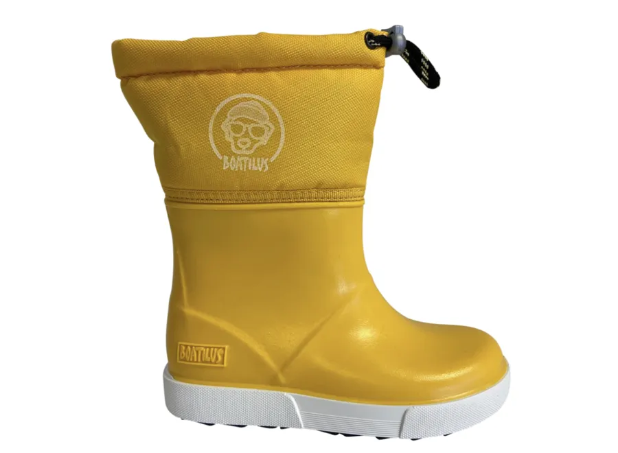 Boatilus Penguy B Warm Welly Boot Yellow