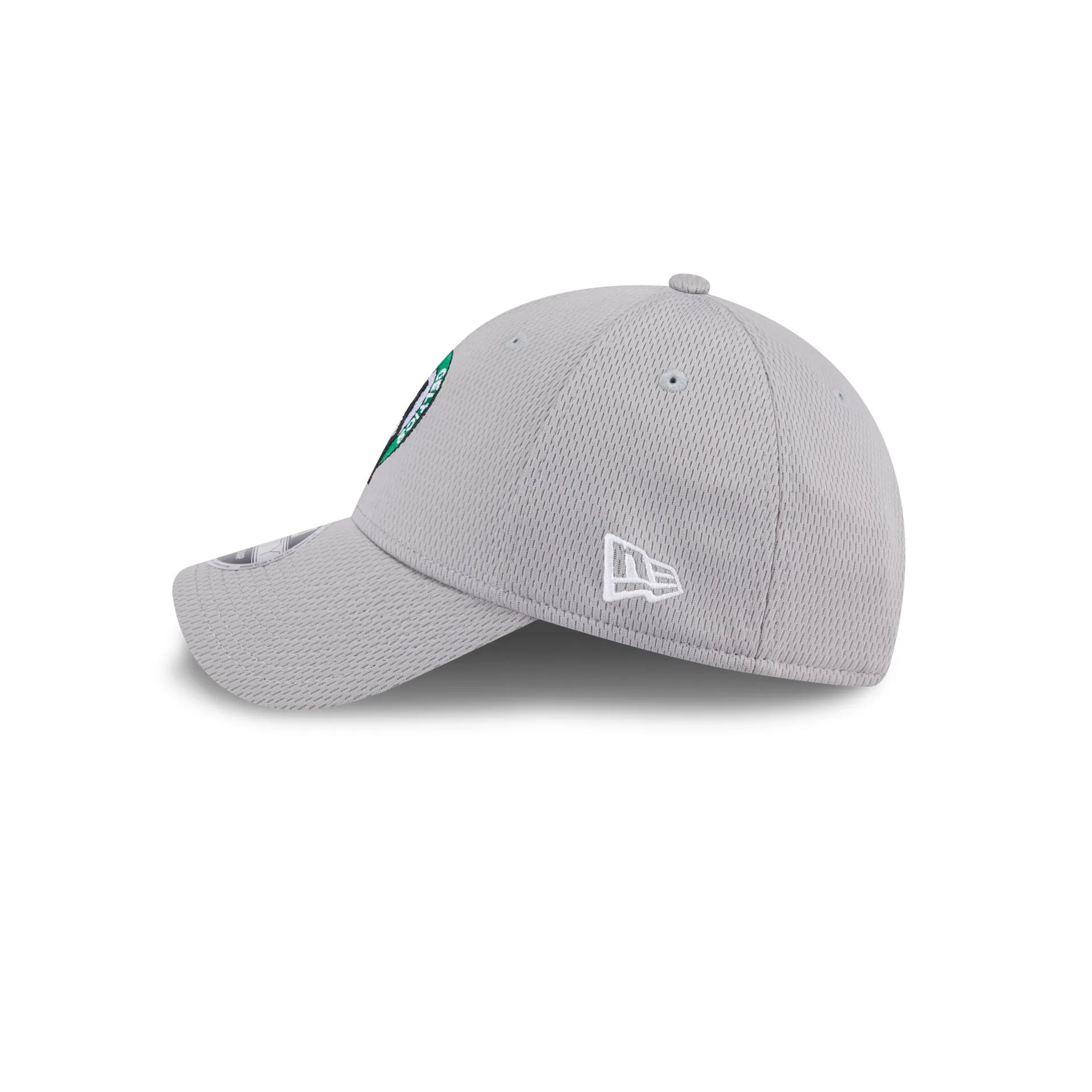 Boston Celtics Gray 9FORTY Stretch-Snap Hat