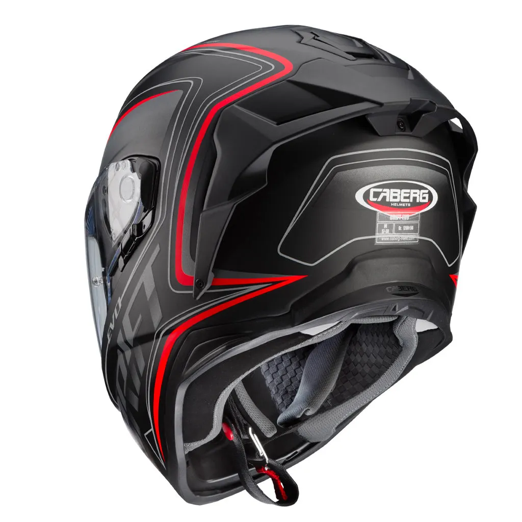 Caberg - Drift Evo Integra Black/Red Helmet