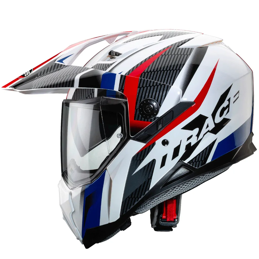 Caberg - Xtrace Adventure White/Red/Blue Helmet