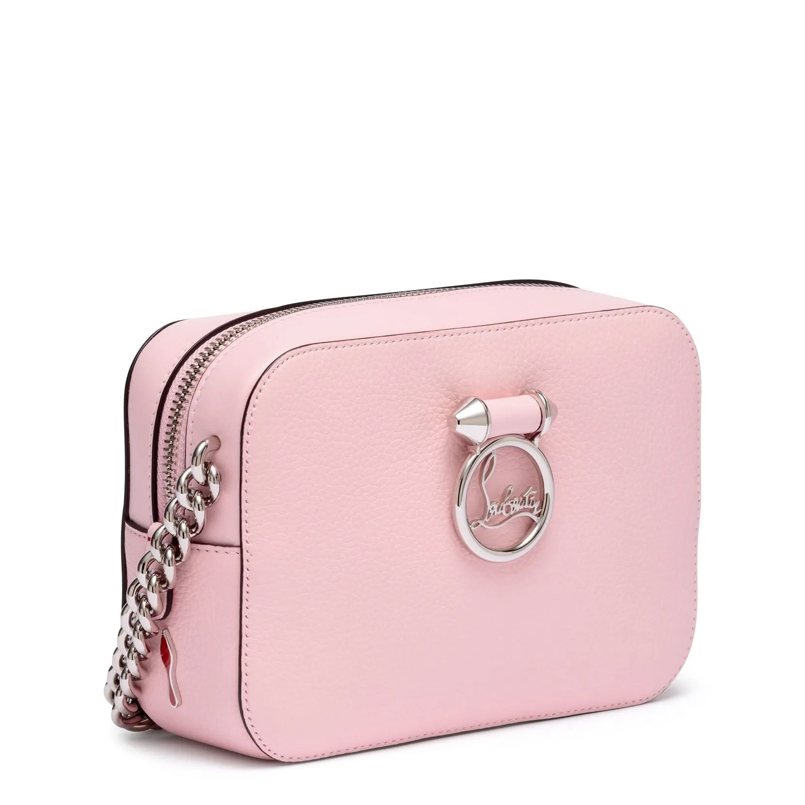 Christian Louboutin Rubylou mini pink leather bag