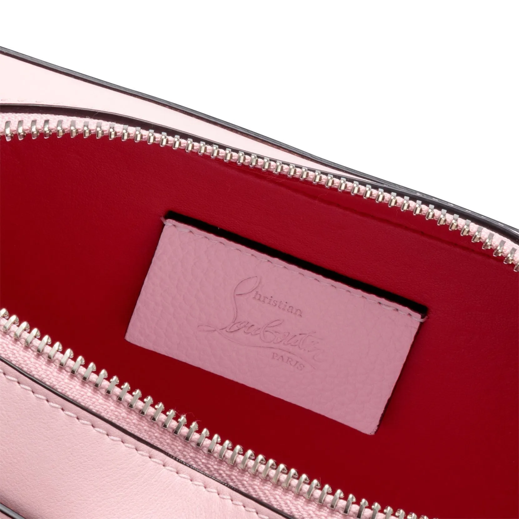 Christian Louboutin Rubylou mini pink leather bag