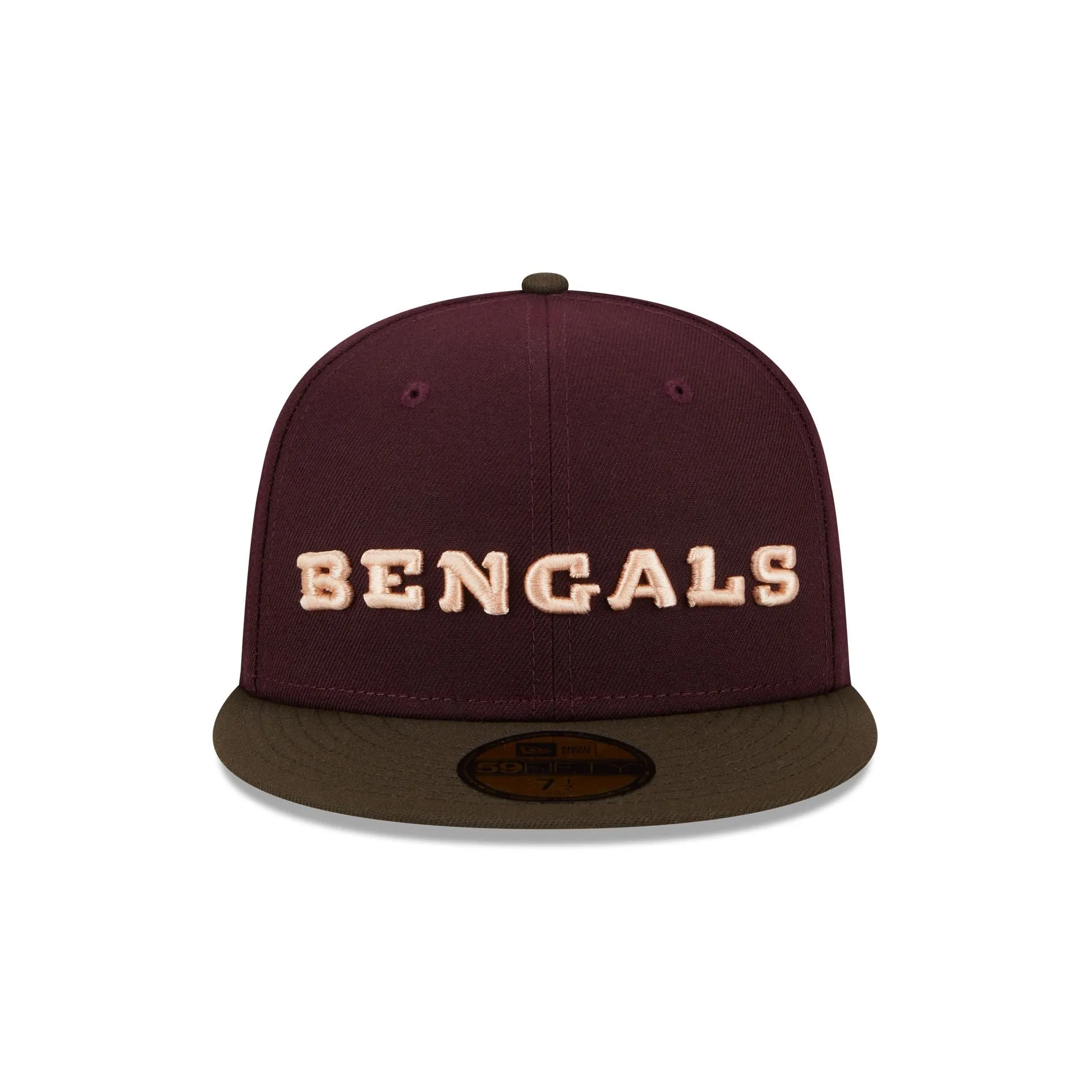 Cincinnati Bengals Berry Chocolate 59FIFTY Fitted Hat