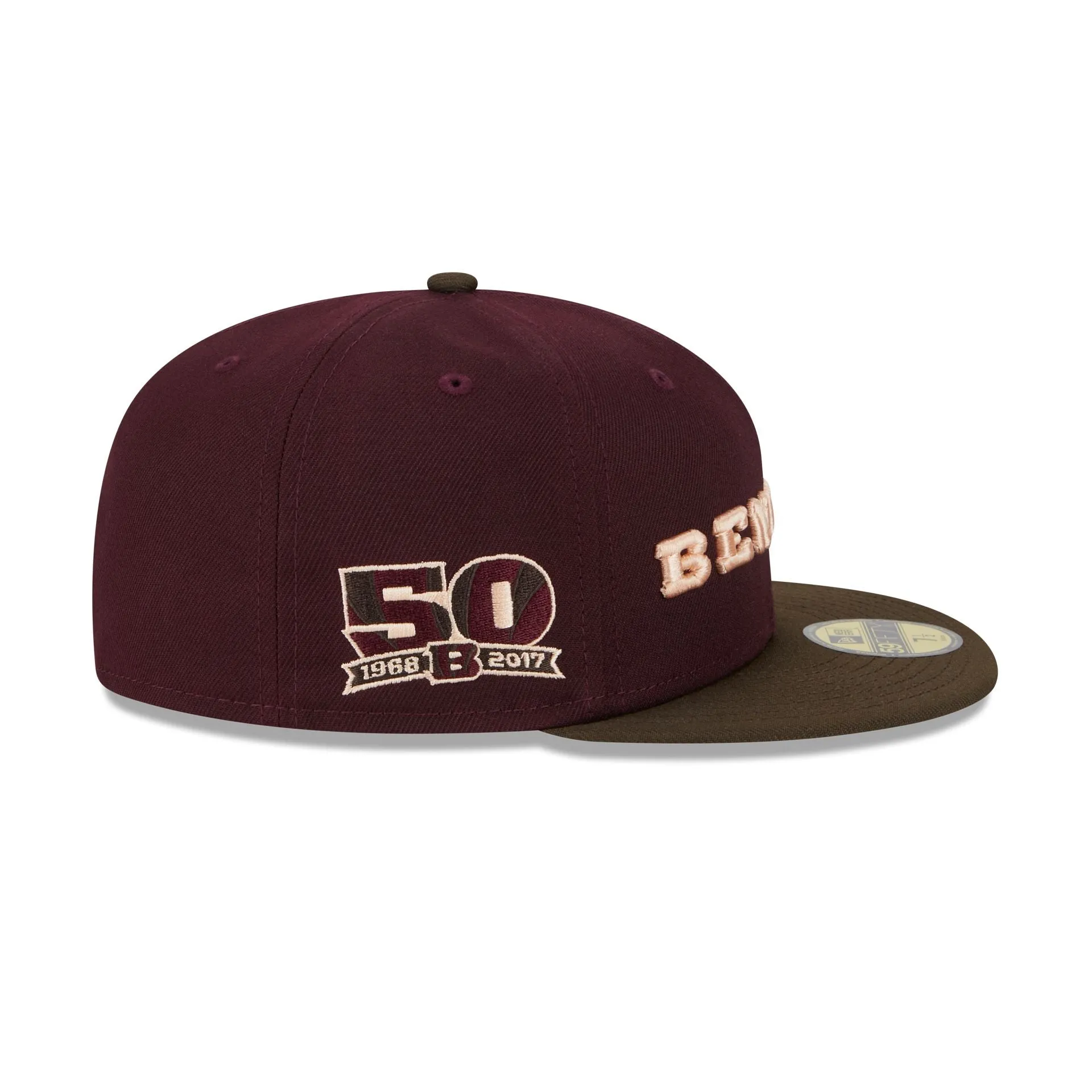 Cincinnati Bengals Berry Chocolate 59FIFTY Fitted Hat