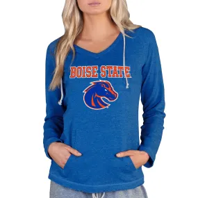 Concepts Sport Boise State Broncos Women's Royal Mainstream Lightweight Terry Pullover Hoodie