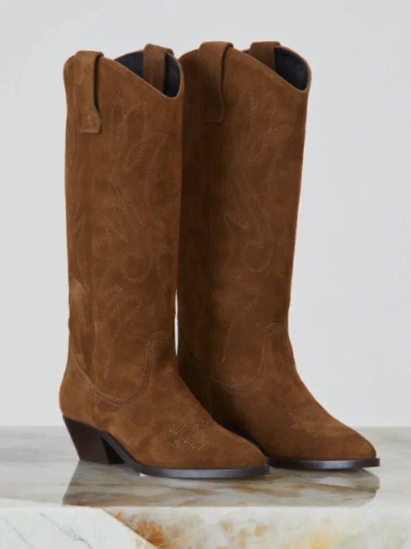 Cowboy Boot - Dark Brown