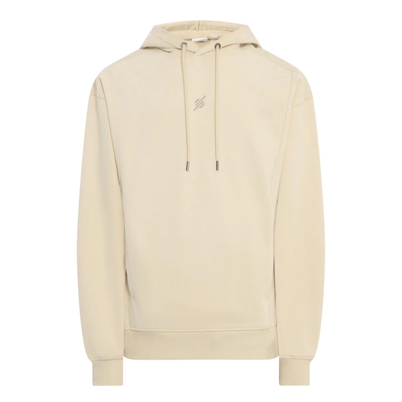 DAILY PAPER Monogram Logo Oversized Hoodie - Beige