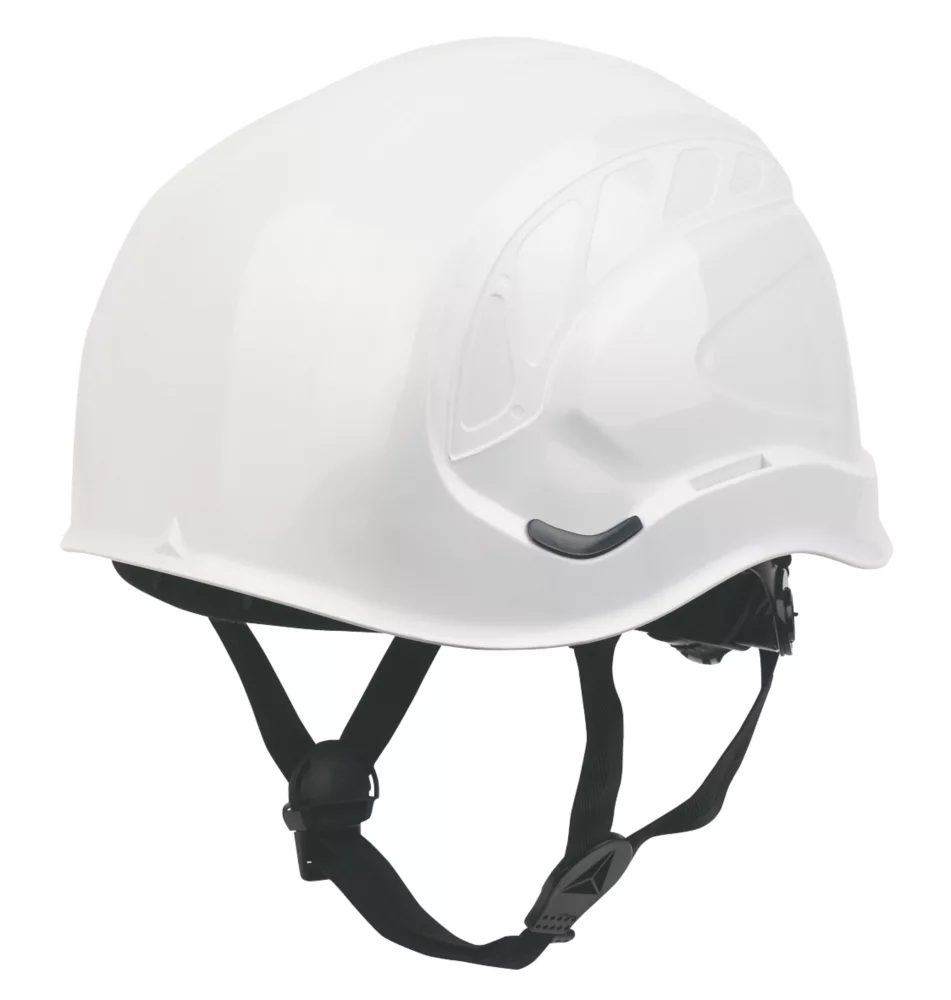 Delta Plus Granite Peak Linesman Helmet White - Screwfix