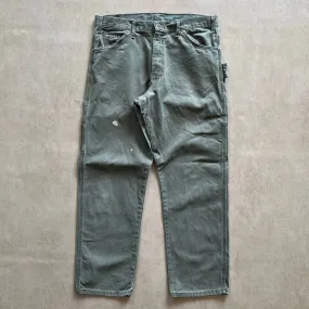 Dickies Olive Green Workwear Pants - 34in