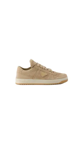 Downtown Suede Sneakers - Natural