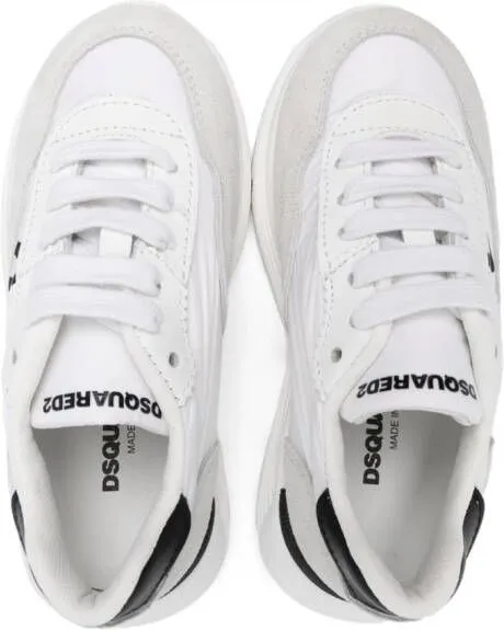 DSQUARED2 KIDS logo-print sneakers White