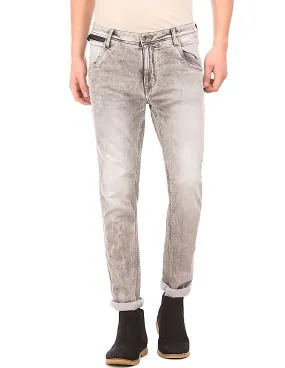 Ed Hardy Acid Wash Super Slim Fit Jeans