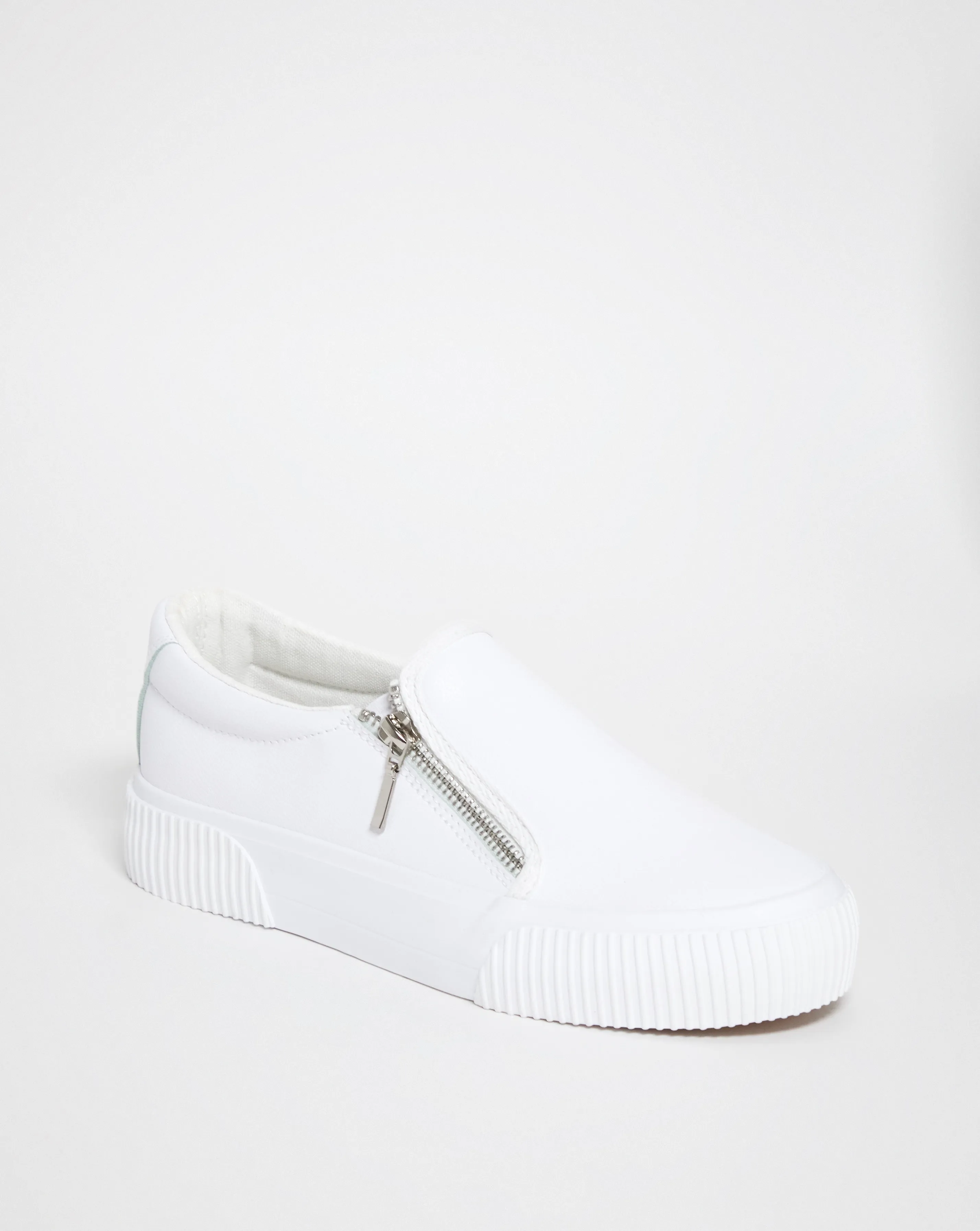 Esme Side Zip Trainers Ex Wide EEE Fit